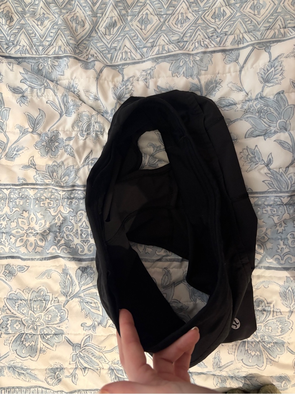 lululemon athletica Black VR Headband Cover